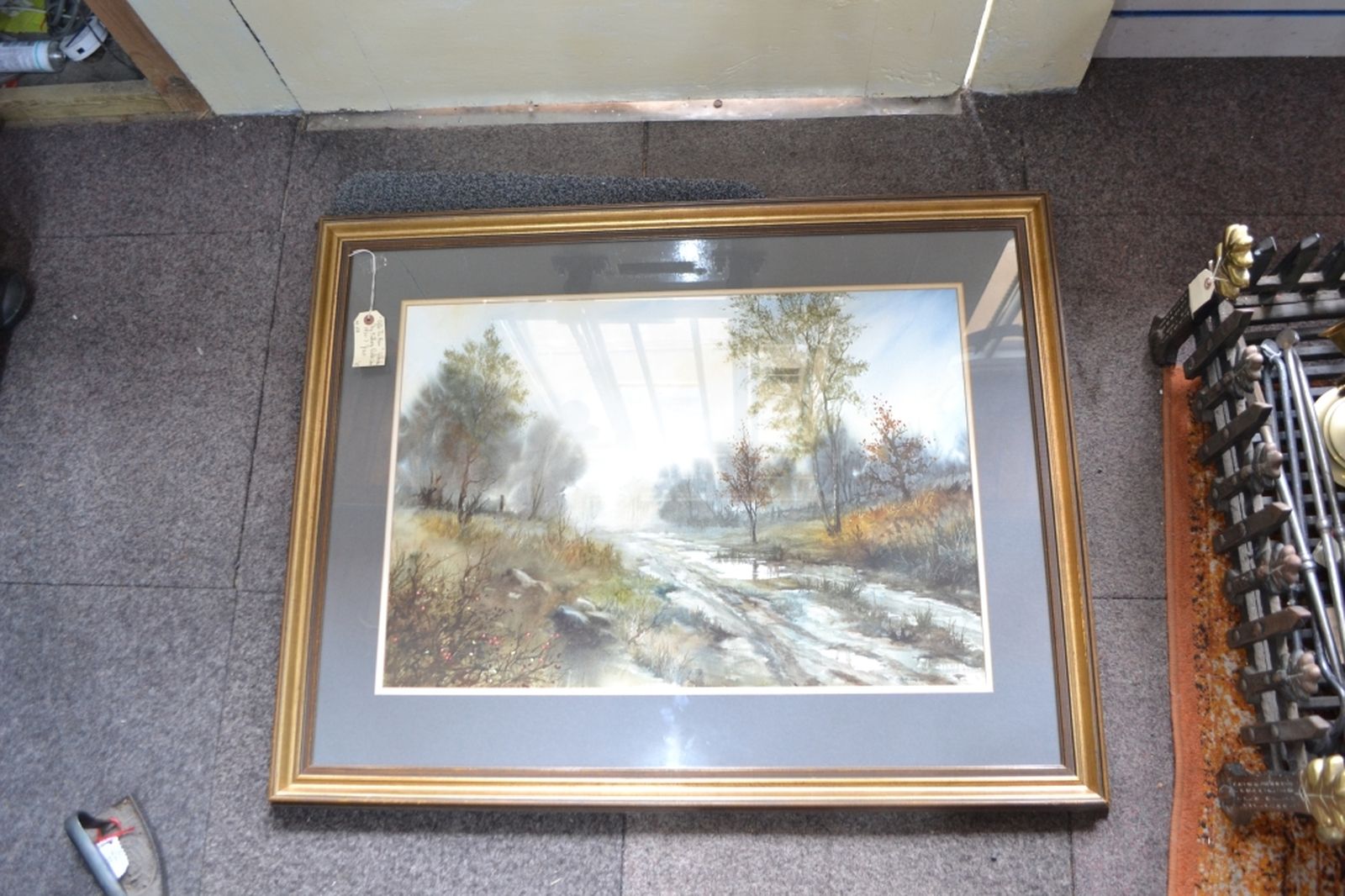 Watercolour painting by Anthony Waller "After the rain".