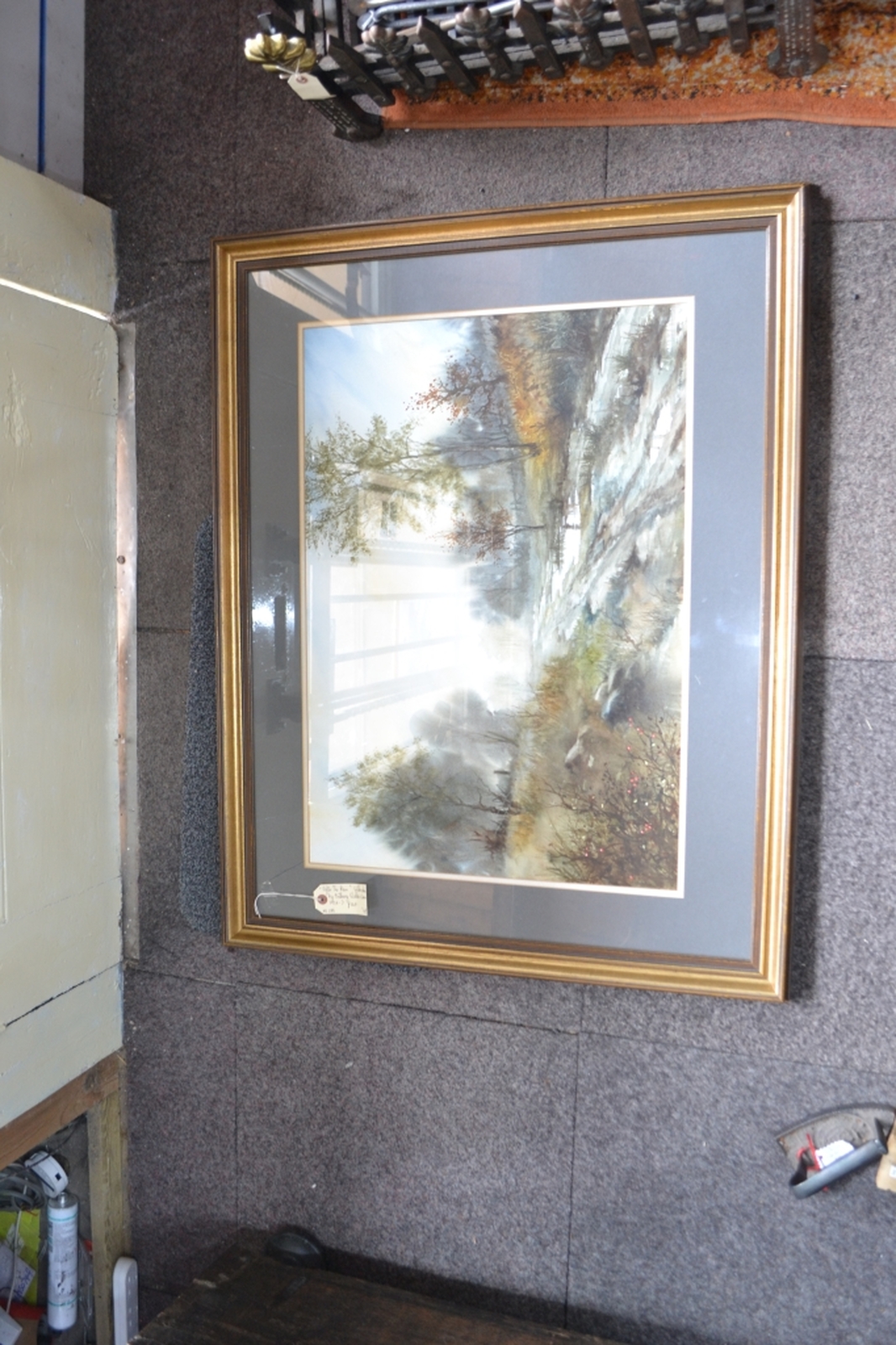 Watercolour painting by Anthony Waller "After the rain".