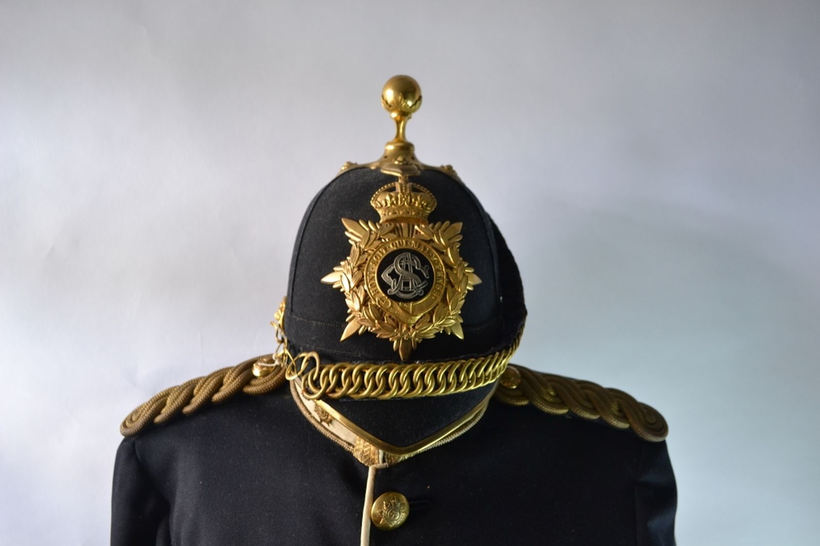 Officers Army Service Corps pre 1918 home service helmet