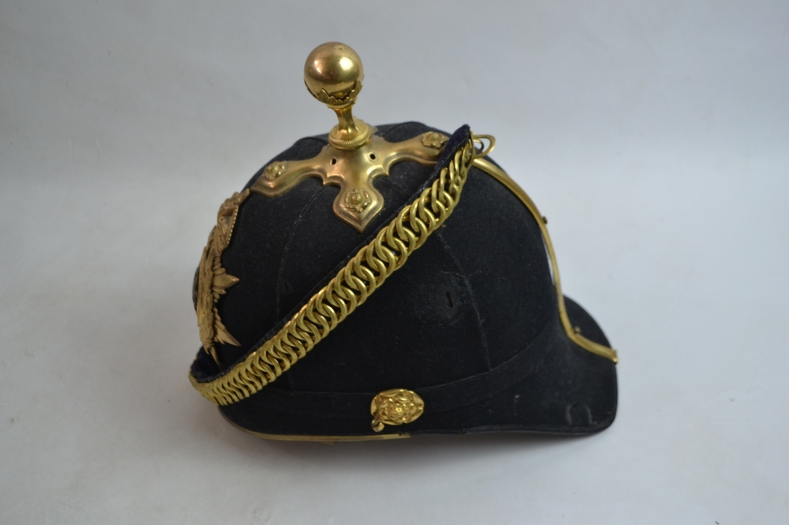 Officers Army Service Corps pre 1918 home service helmet