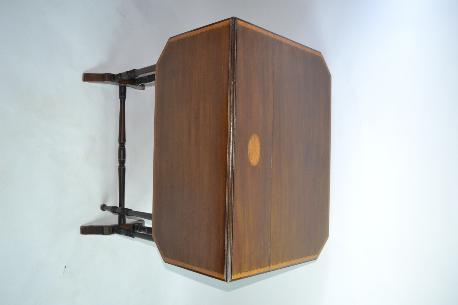 An Edwardian Inlaid Mahogany Sutherland Table 