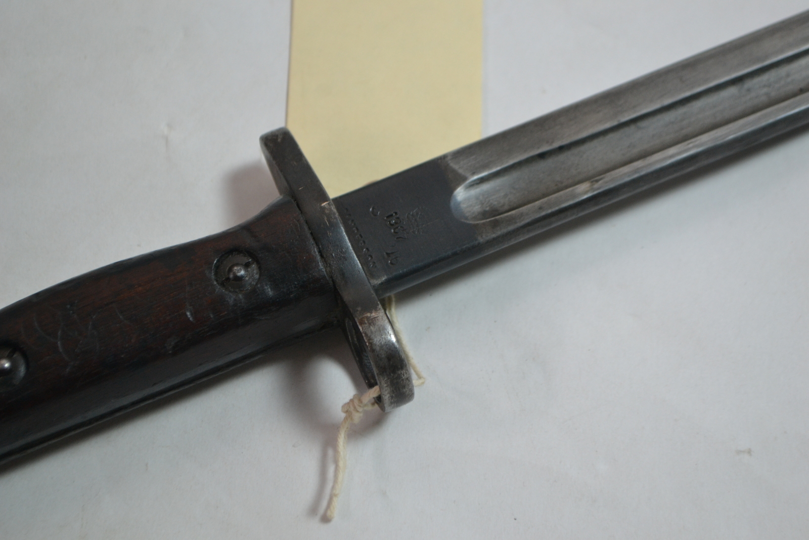 1907 Pattern Bayonet With Scabbard.