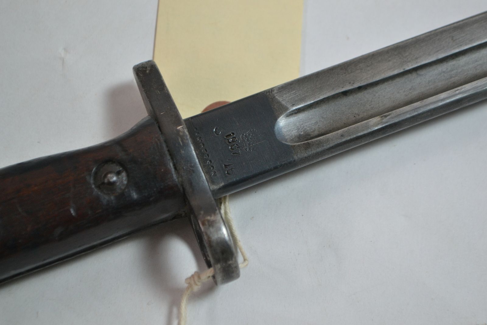 1907 Pattern Bayonet With Scabbard.