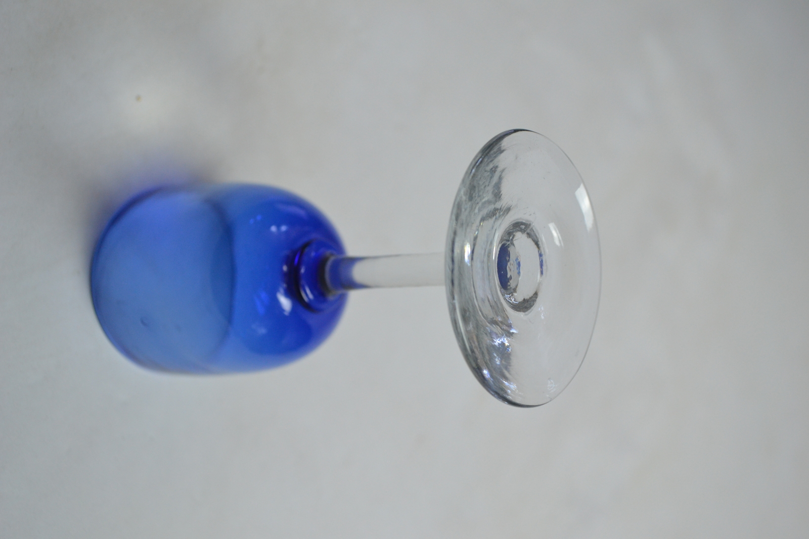 Late Victorian Blue Glass