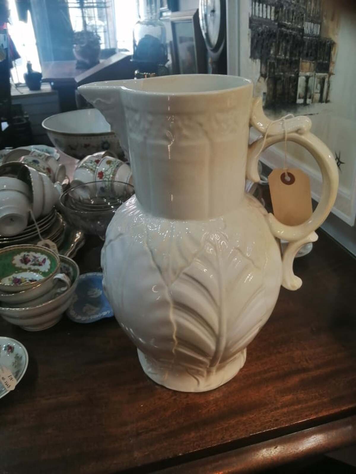 Victorian Caughley Style Water Jug