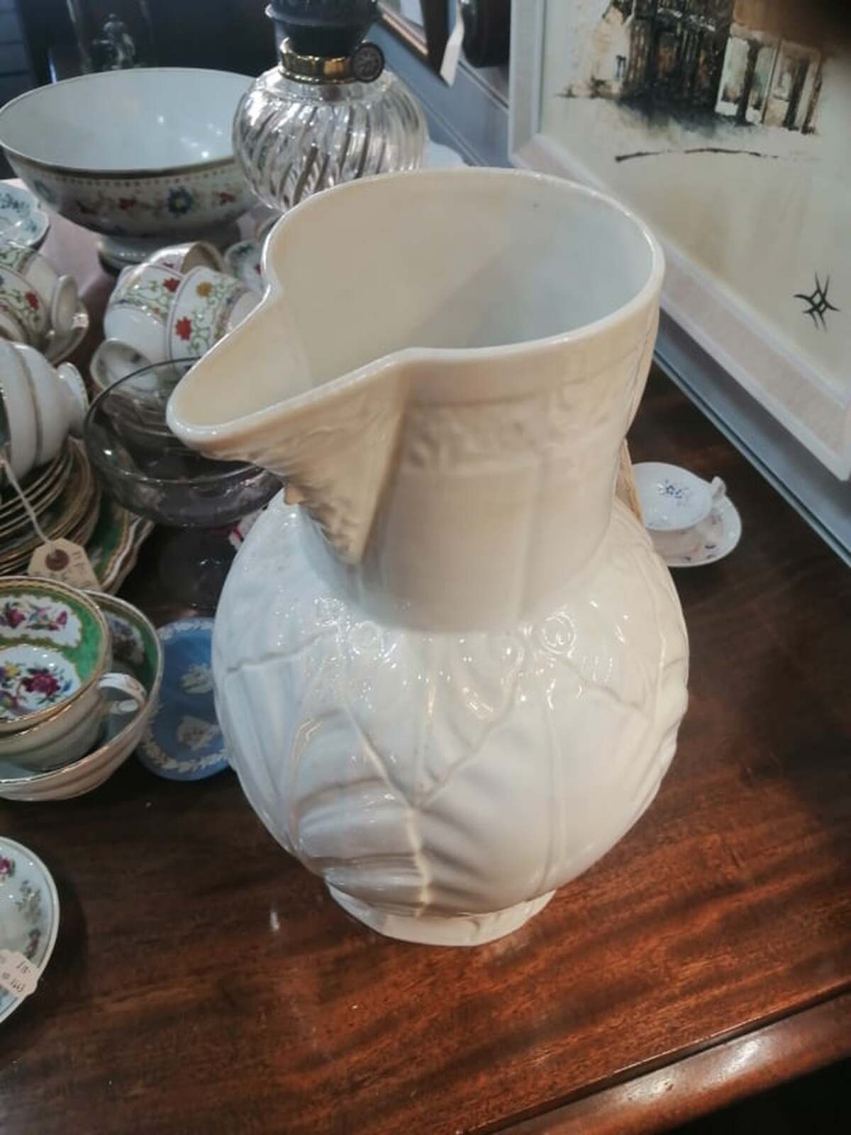 Victorian Caughley Style Water Jug