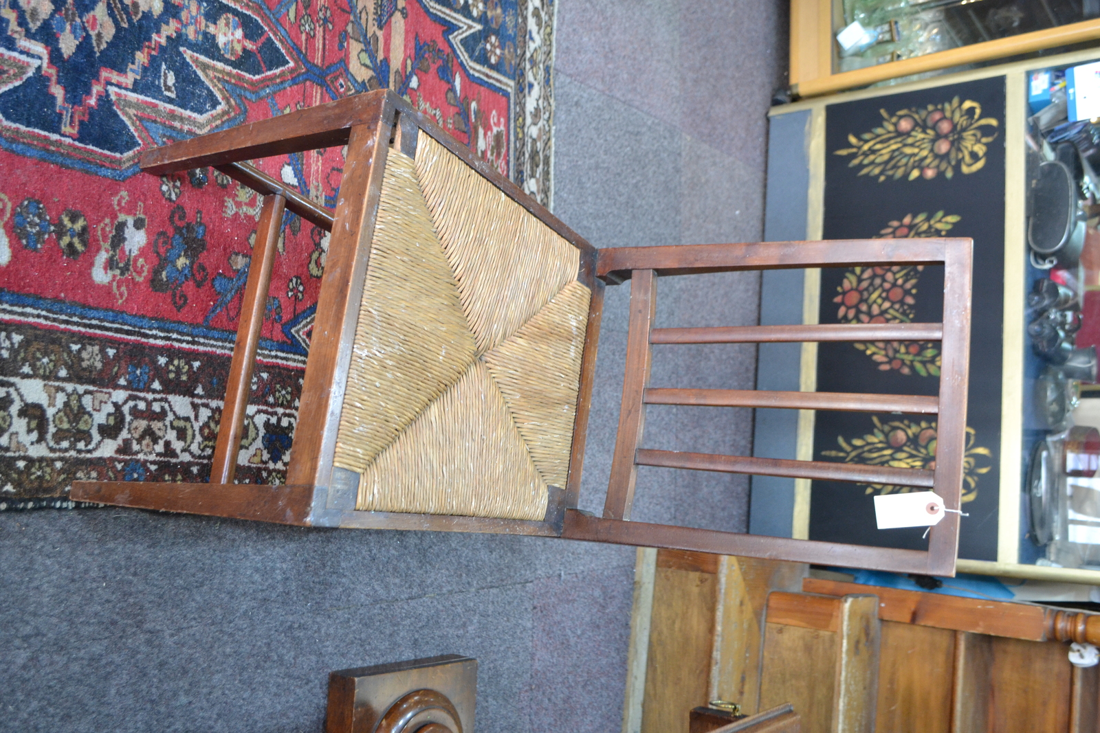 Edward VII Coronation Mahogany Chair