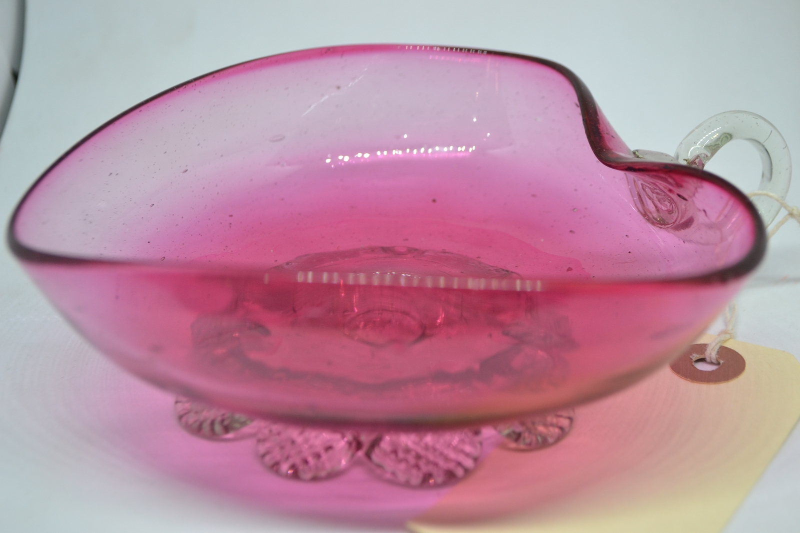 Discover our range of 19th Century Cranberry Bon Bon Dishes! Hand-blown, authentic, and intricately designed. Shop now and enhance your tableware collection!