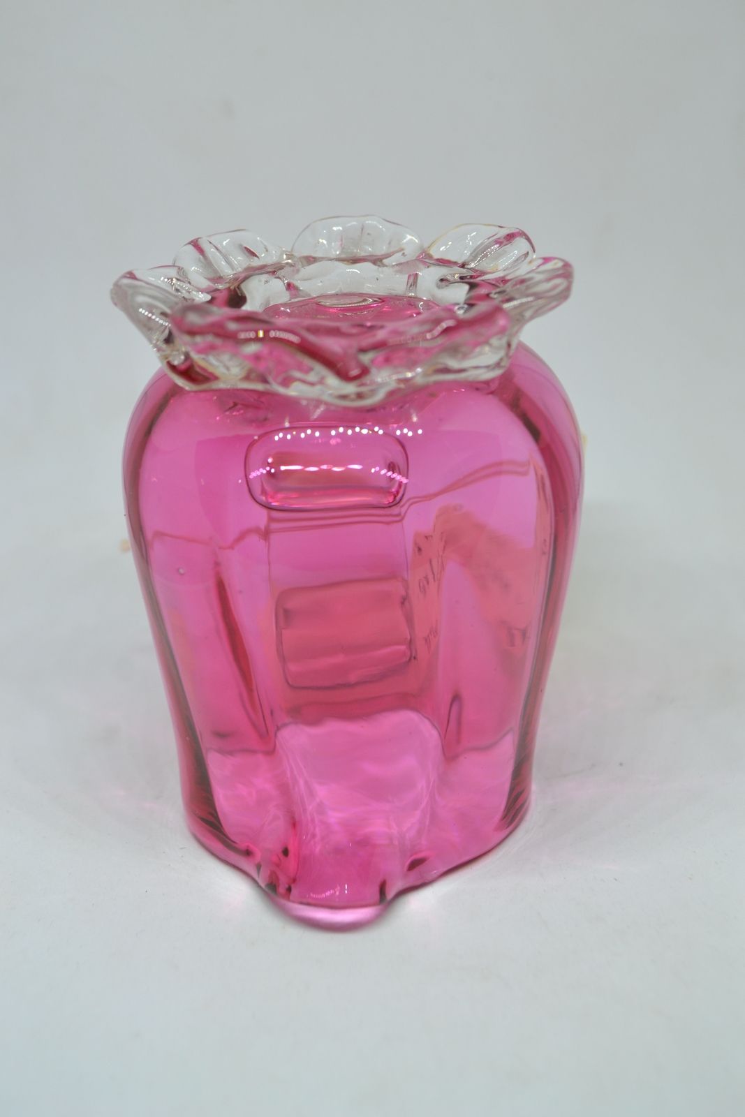 A Late 19th Century Cranberry Milk Jug