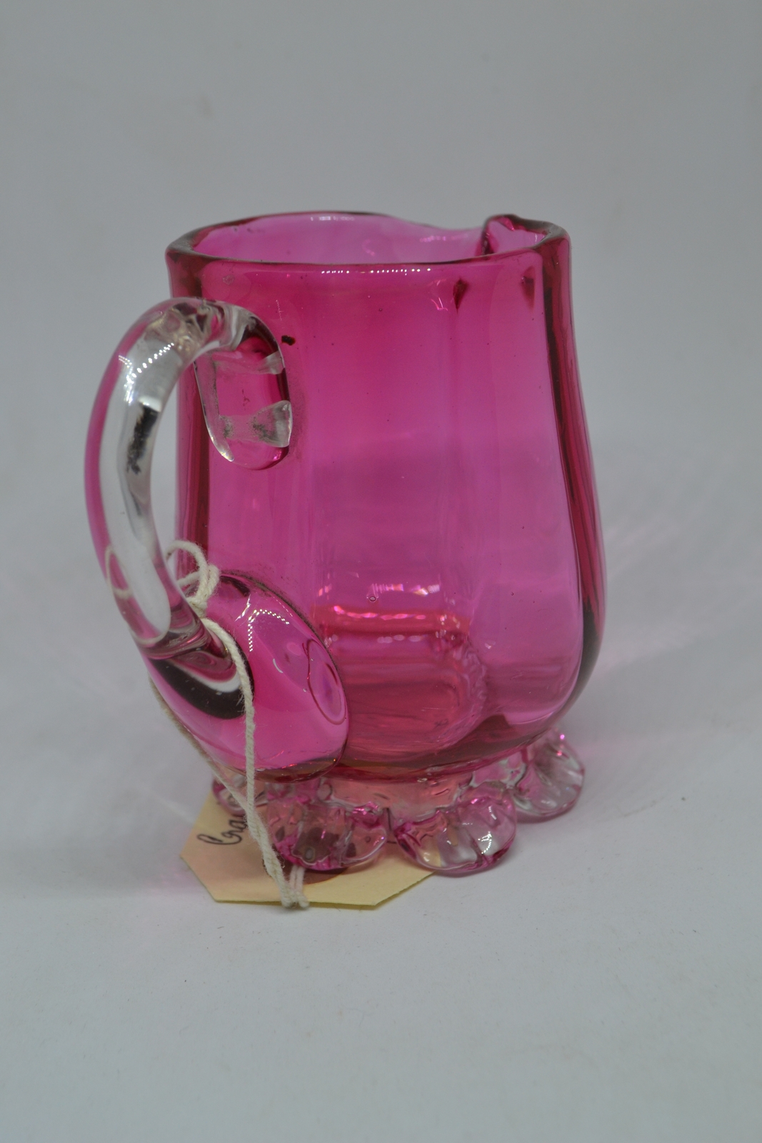 A Late 19th Century Cranberry Milk Jug