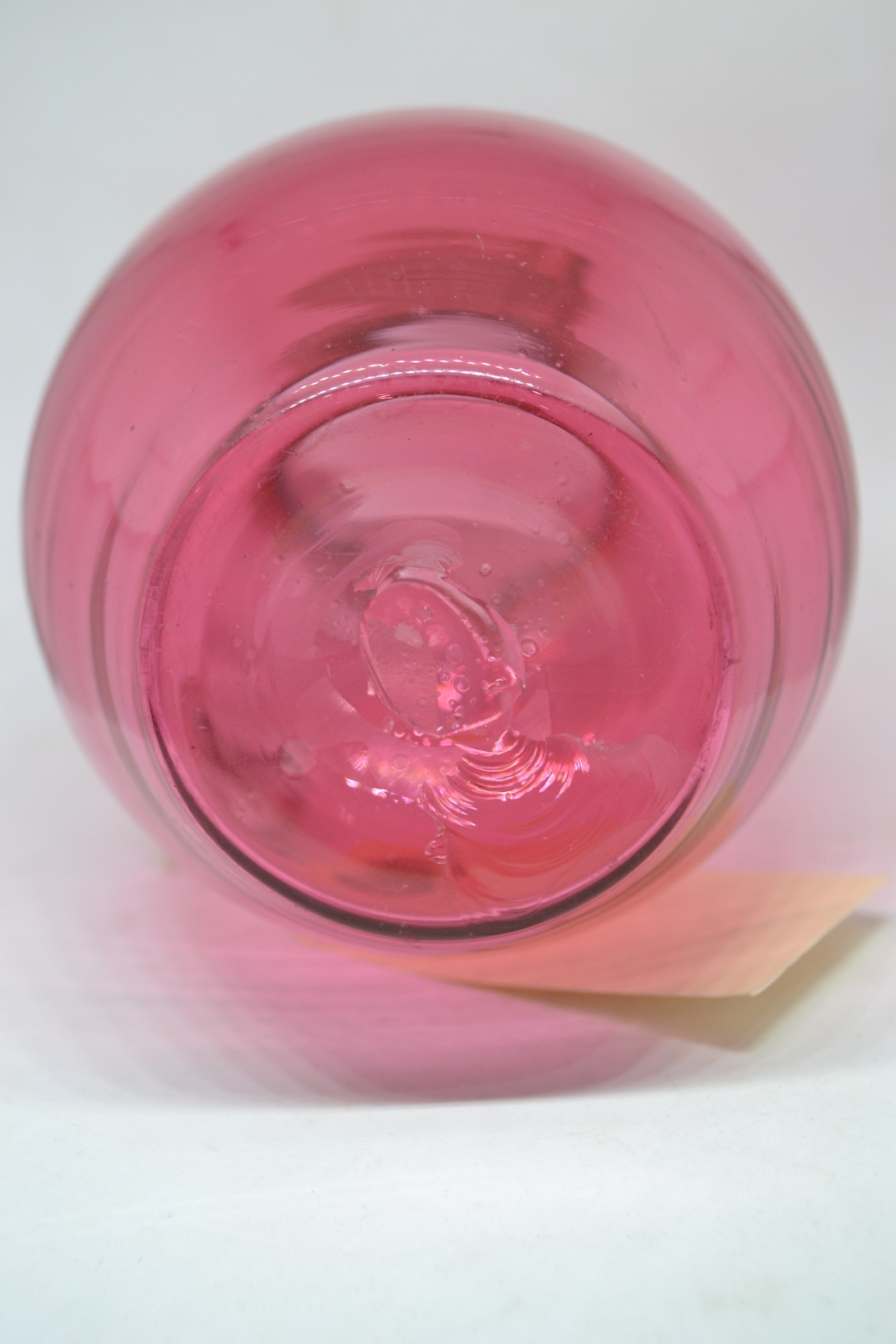 Late 19th Century Cranberry Milk Jug