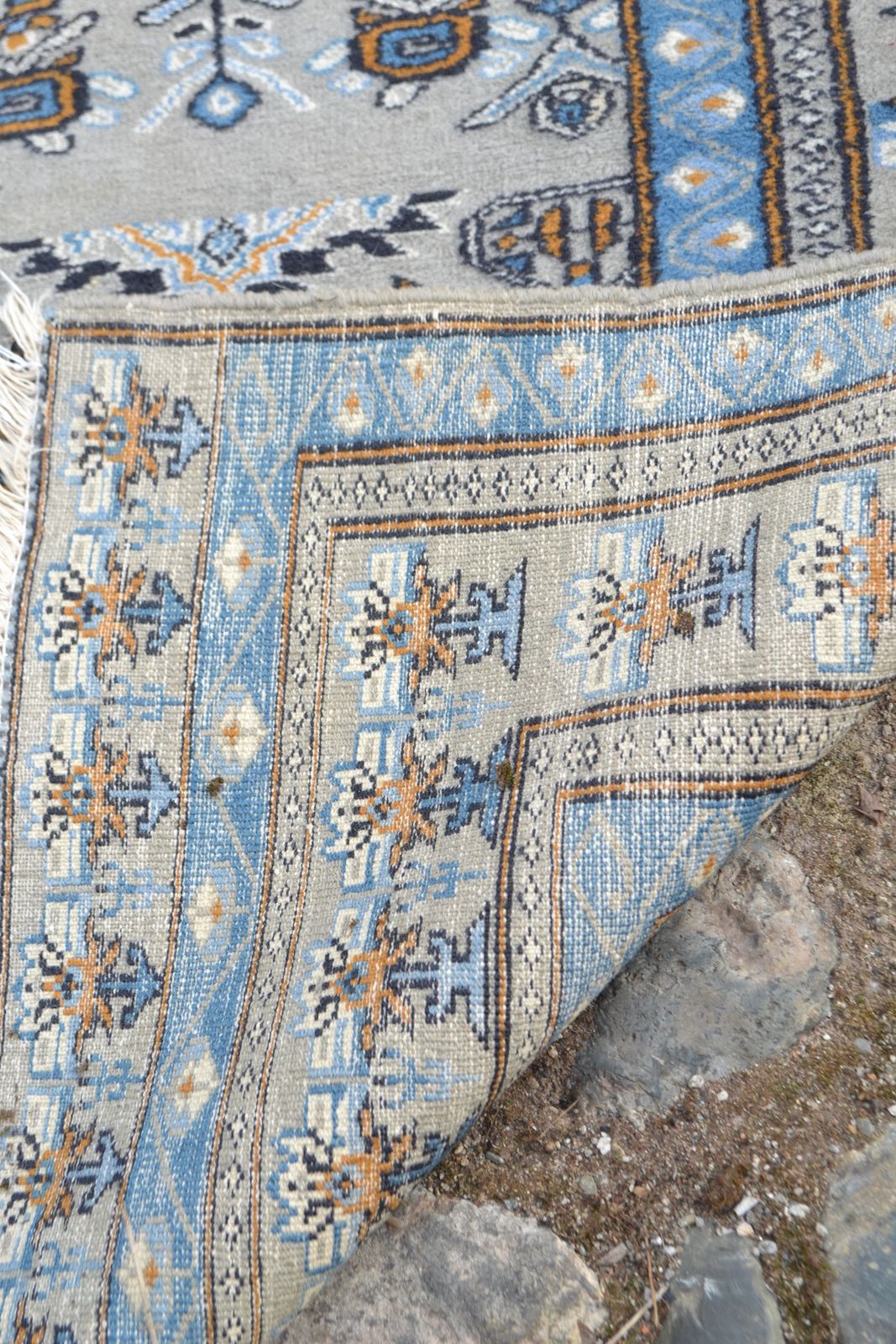 Discover our range of Persian pattern rugs! The highlight, a sky-blue ground rug, sized at 148cm x 94cm. Shop now, transform your space.
