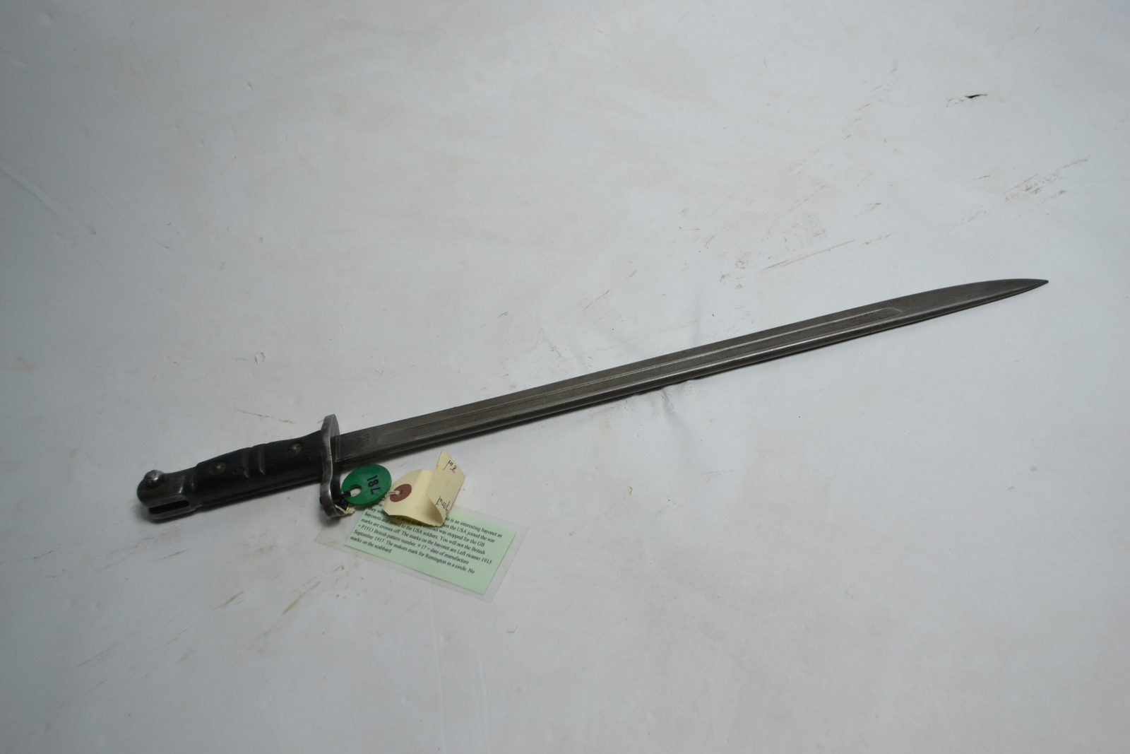 Explore our unique collection of WW1 UK bayonets, now part of the US war archives. Discover the historical Remington pieces manufactured in September 1917. Shop now!