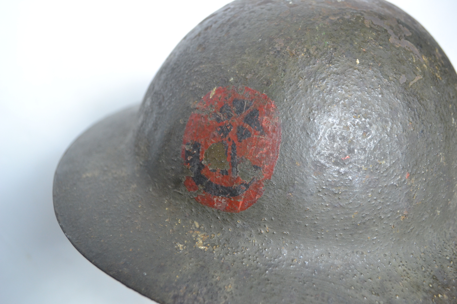Kings Liverpool Regiment MK1 Raw Edge Brodie Helmet