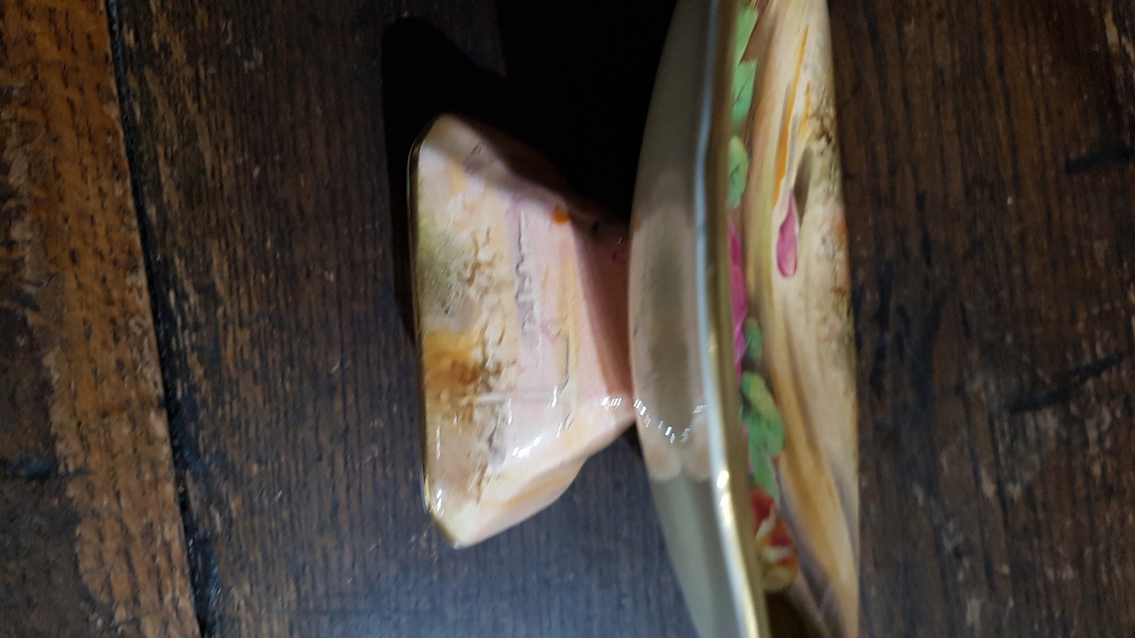 Discover our Royal Winton 1951 Porcelain Tazza. Hand-painted, signed, and in great condition. Don't miss out on this vintage masterpiece - shop now!