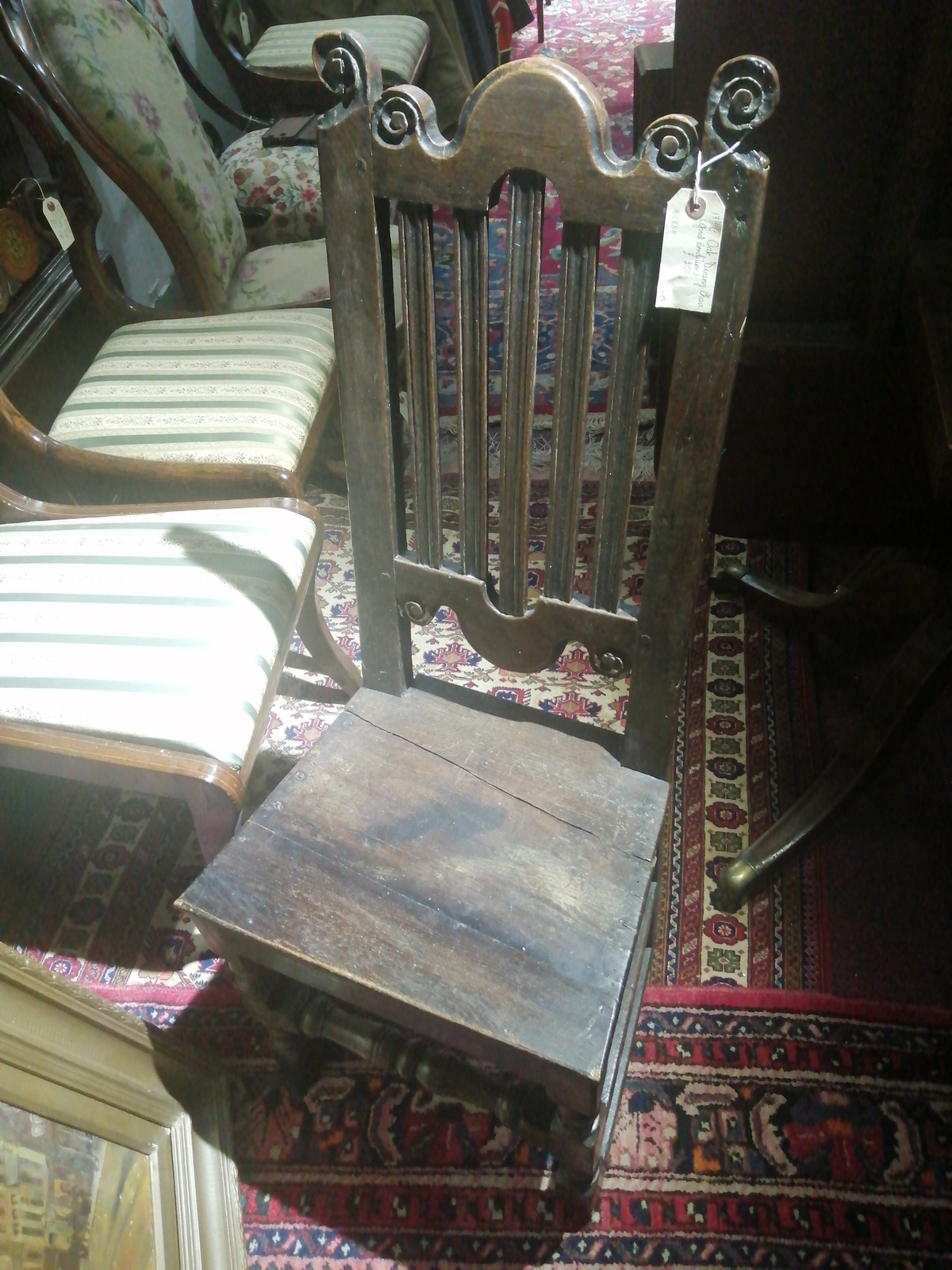 Discover our range of 17th century oak chairs, meticulously preserved in excellent condition. Shop now and add a touch of history to your home decor.