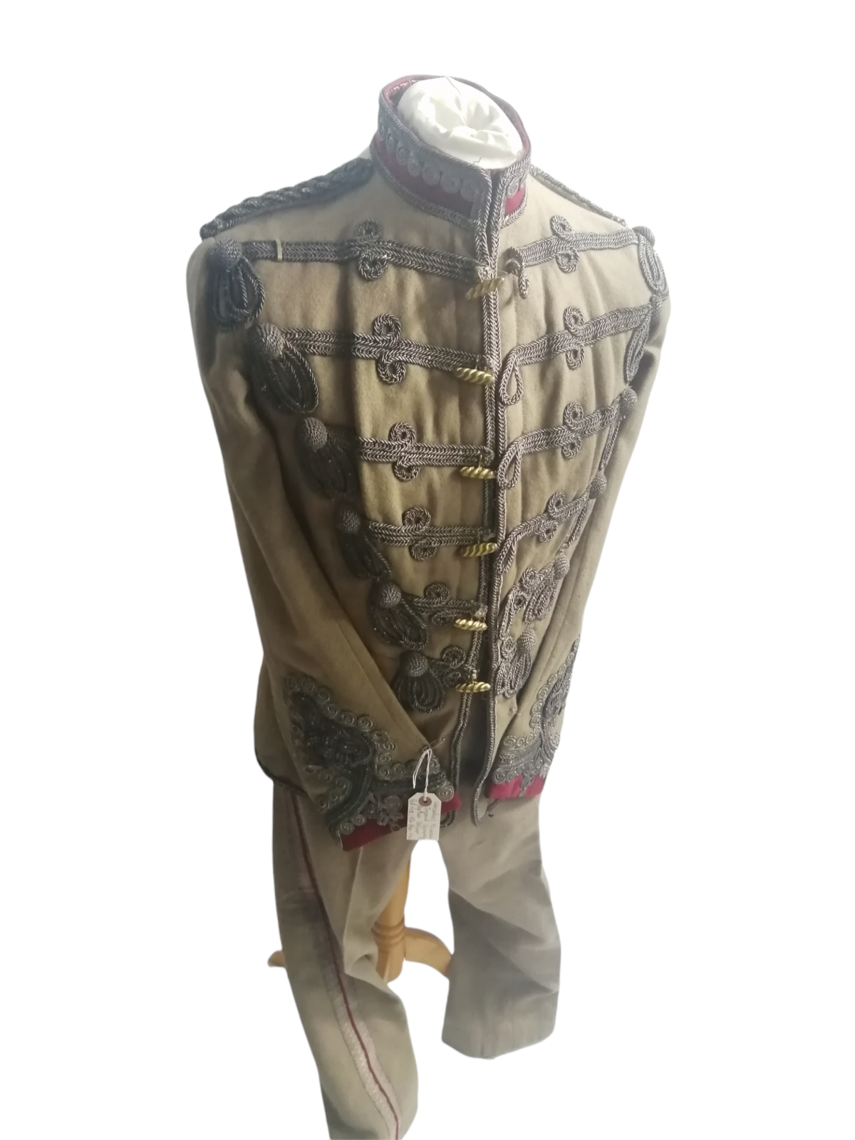 Lancashire Hussars Imperial Yeomanry Officers Full Dress Circa 1903.