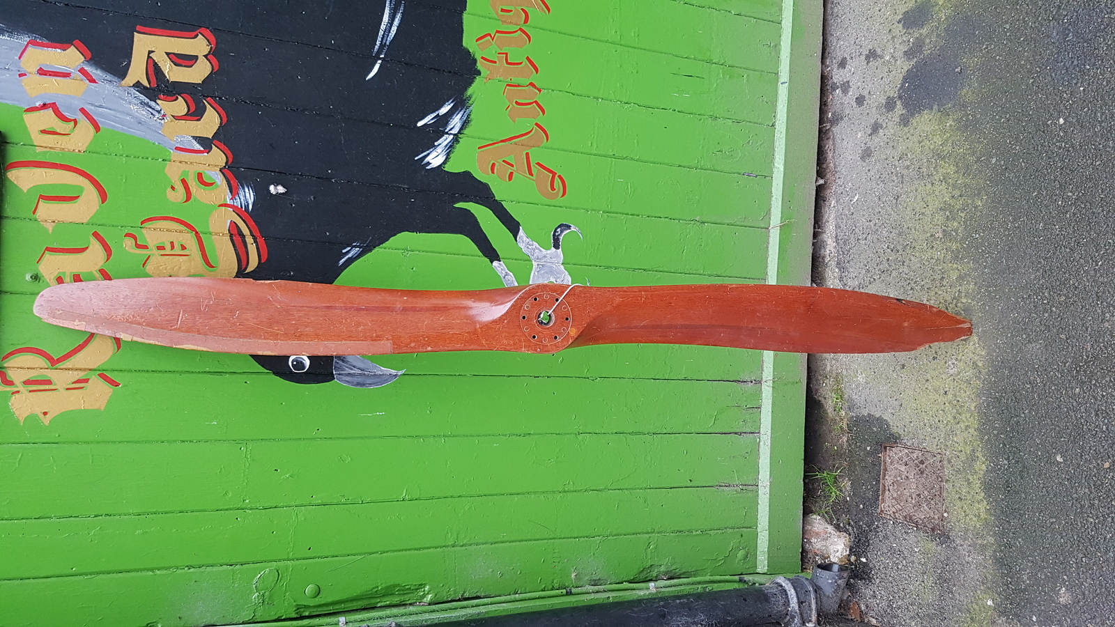 A Vintage  Aeroplane Propeller Blade