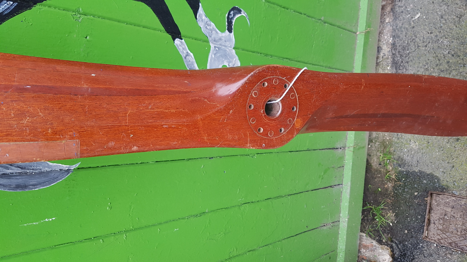 A Vintage  Aeroplane Propeller Blade