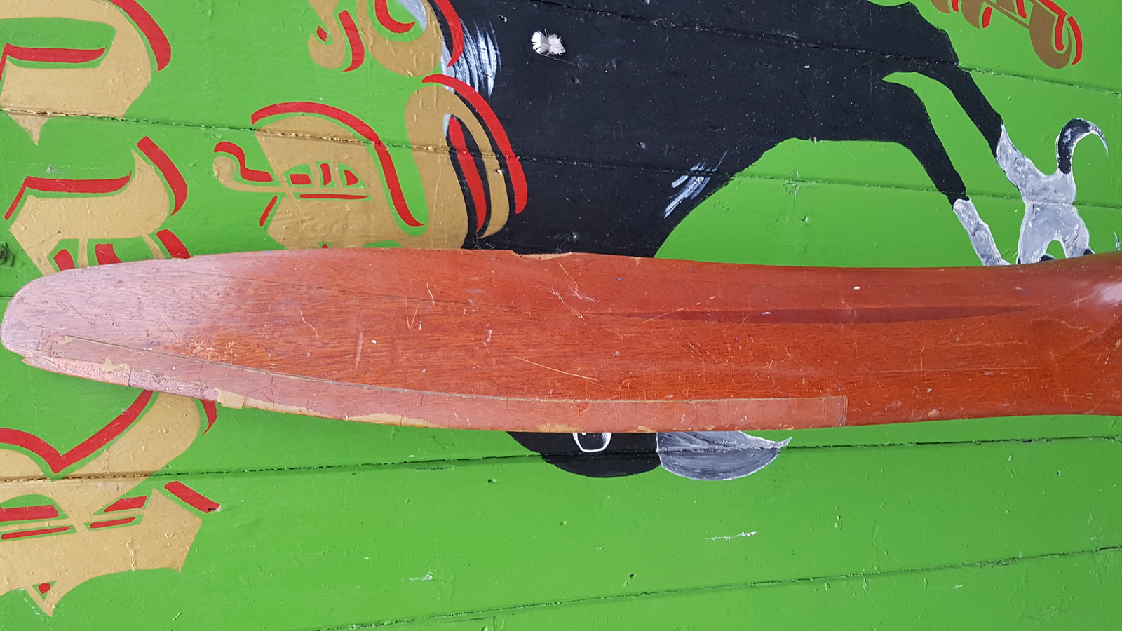 A Vintage  Aeroplane Propeller Blade