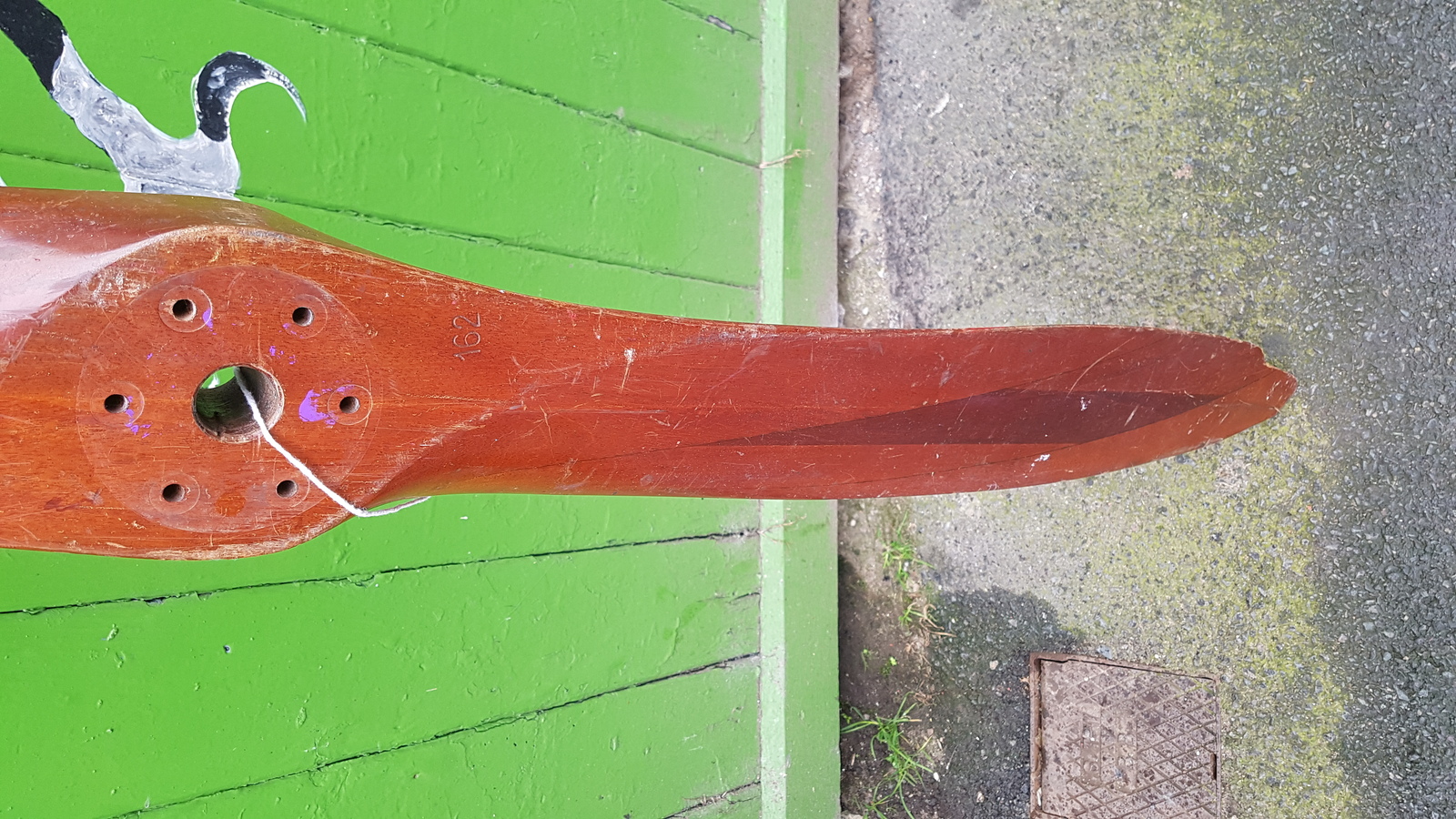 A Vintage  Aeroplane Propeller Blade