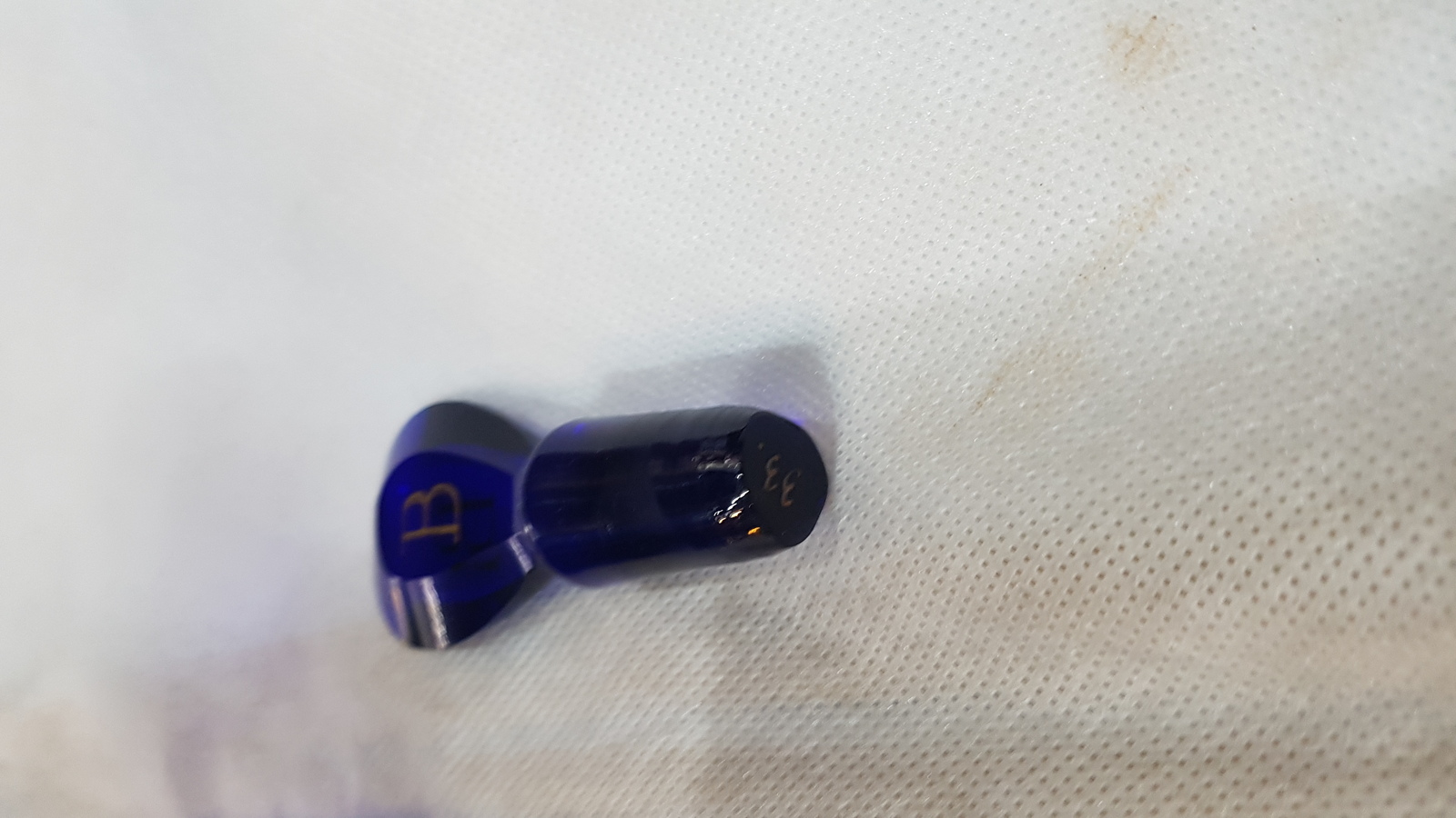 Rare 19th Century Bristol Blue Decanter