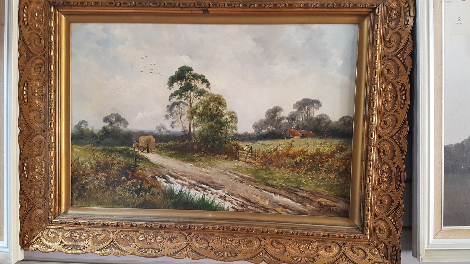 Explore our unique collection of early 20thc. paintings, like the Rural Landscape by John Henry Boel. Act now to own a piece of British art history!