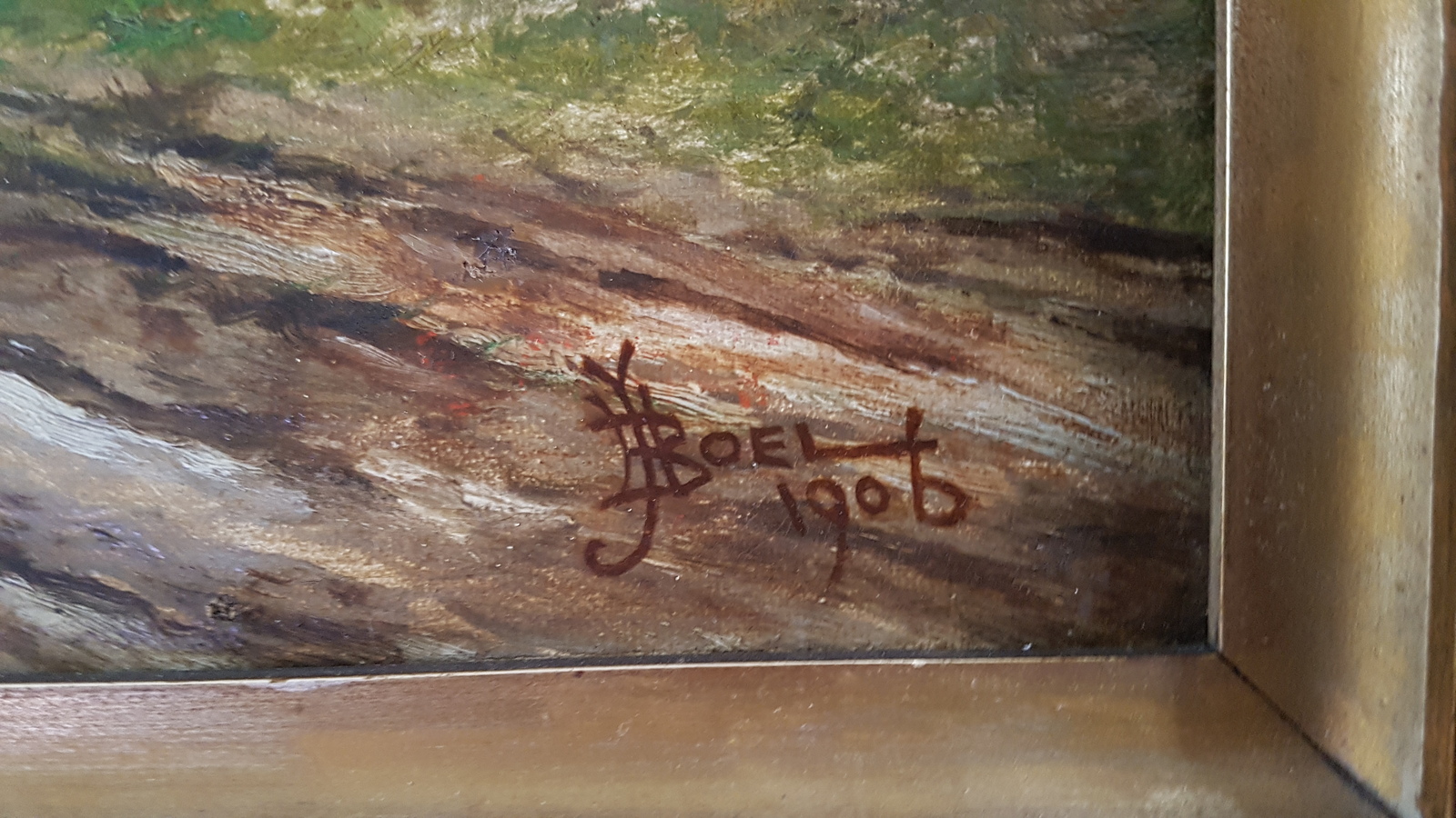 Explore our unique collection of early 20thc. paintings, like the Rural Landscape by John Henry Boel. Act now to own a piece of British art history!