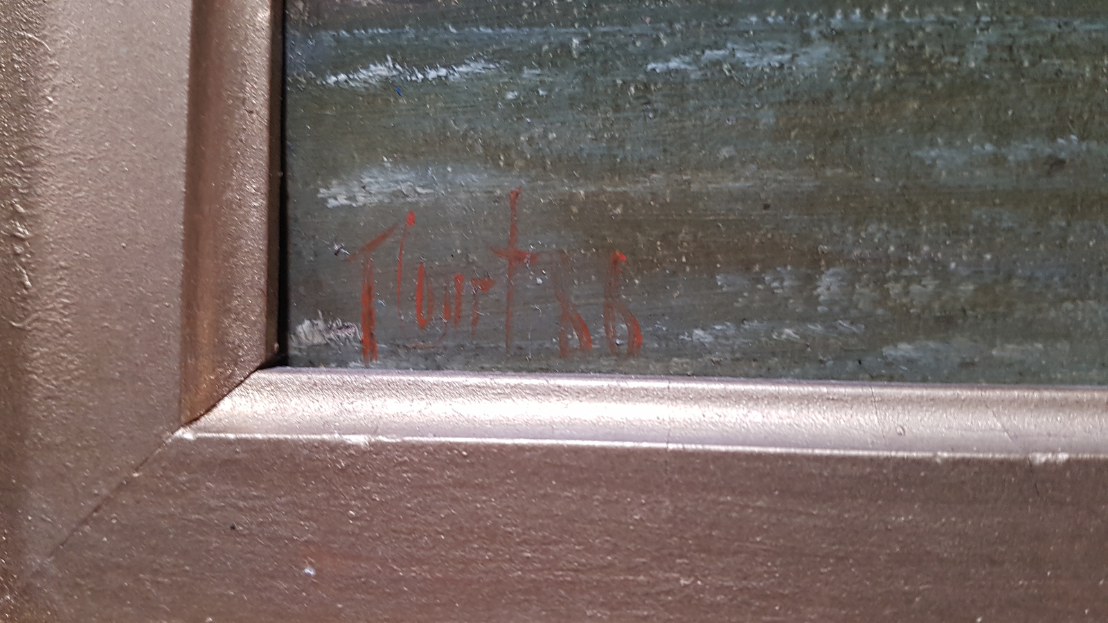 Discover our collection of 20th-century oil on board coastal scene paintings. All pieces are signed, framed, and in great condition. Measuring 47x70cm. Shop now!