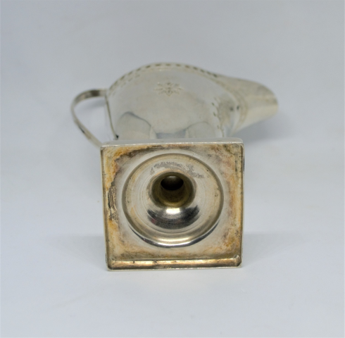 A Silver Helmet Cream Jug [Chester 1897].