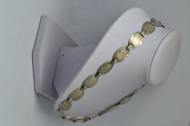 Continental Silver Necklace 835