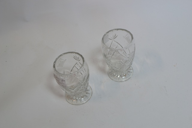 Discover our selection of Masonic glass pairs, perfect for any function. Handcrafted and filled with symbolism. Free Shipping on all orders. Shop now and enhance your experience!