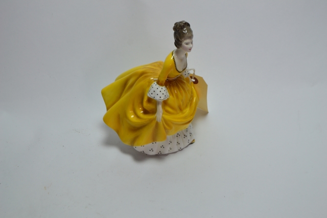 Discover the exquisitely crafted Royal Doulton 'Coralie' figurine. Hurry, get this timeless collectible today to refine your porcelain collection!