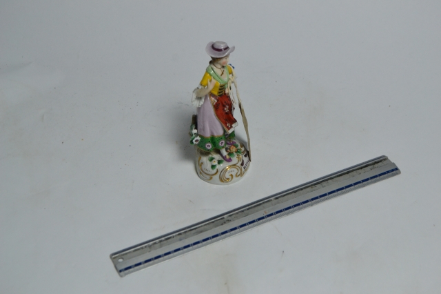 Capo De Monte Figure. [Broken]