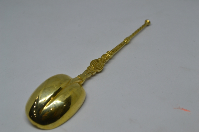 Silver Gilt Spoon, Chester 1906.