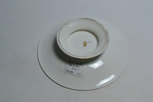 Royal Worcester Dish, c1890.
