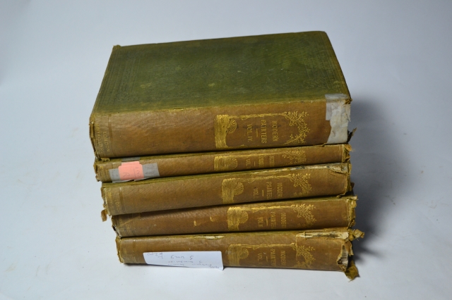 Discover John Ruskin's signed Modern Painters series. Explore all five volumes online. Rare editions available! Order now for fast delivery.