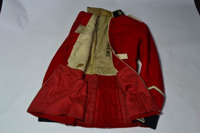 Coldstream Guards Other Ranks Tunic with Good Conduct Stripe.