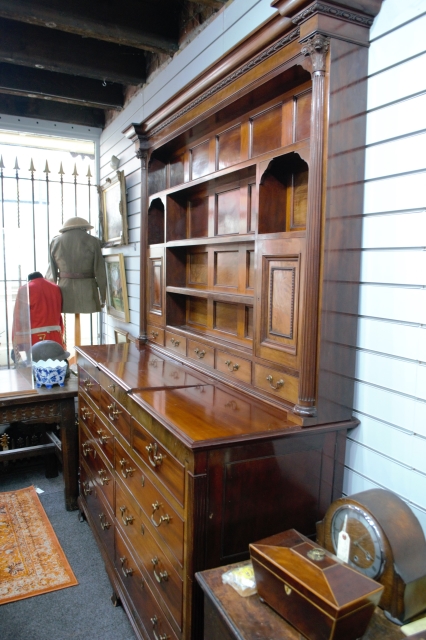 Hand Made George III Mahogany Dresser.