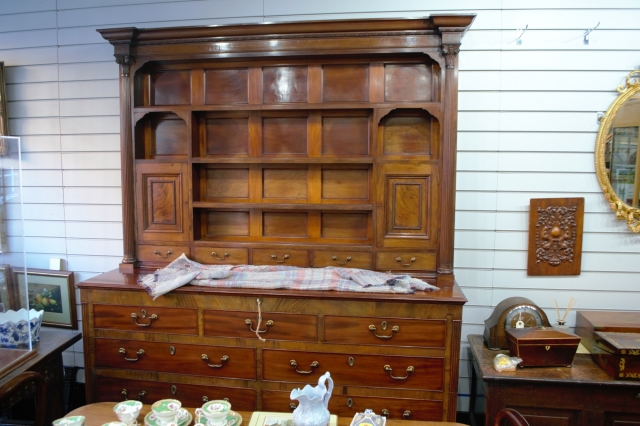 Hand Made George III Mahogany Dresser.