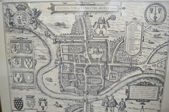 Explore our collection of 17th century Old Chester map prints. Perfect for history enthusiasts. Add nostalgia to your walls. Browse and buy today!