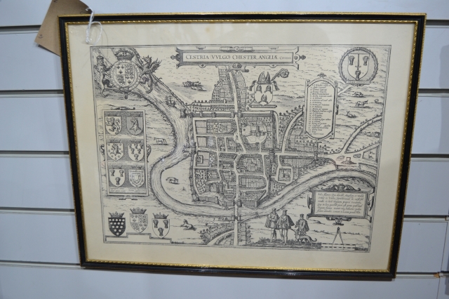 Explore our collection of 17th century Old Chester map prints. Perfect for history enthusiasts. Add nostalgia to your walls. Browse and buy today!