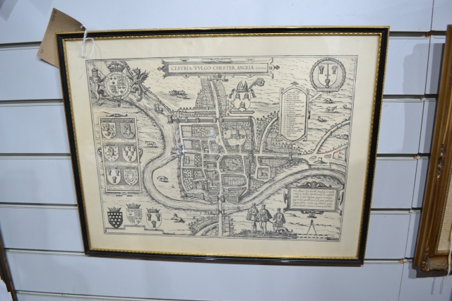 Explore our collection of 17th century Old Chester map prints. Perfect for history enthusiasts. Add nostalgia to your walls. Browse and buy today!