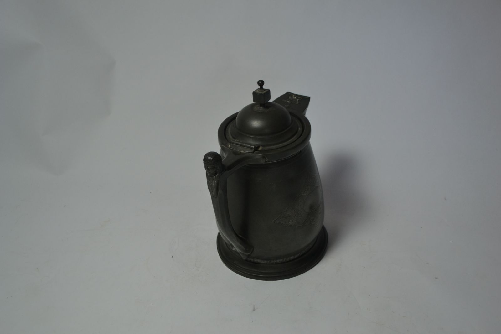 Bellied Pewter Jug