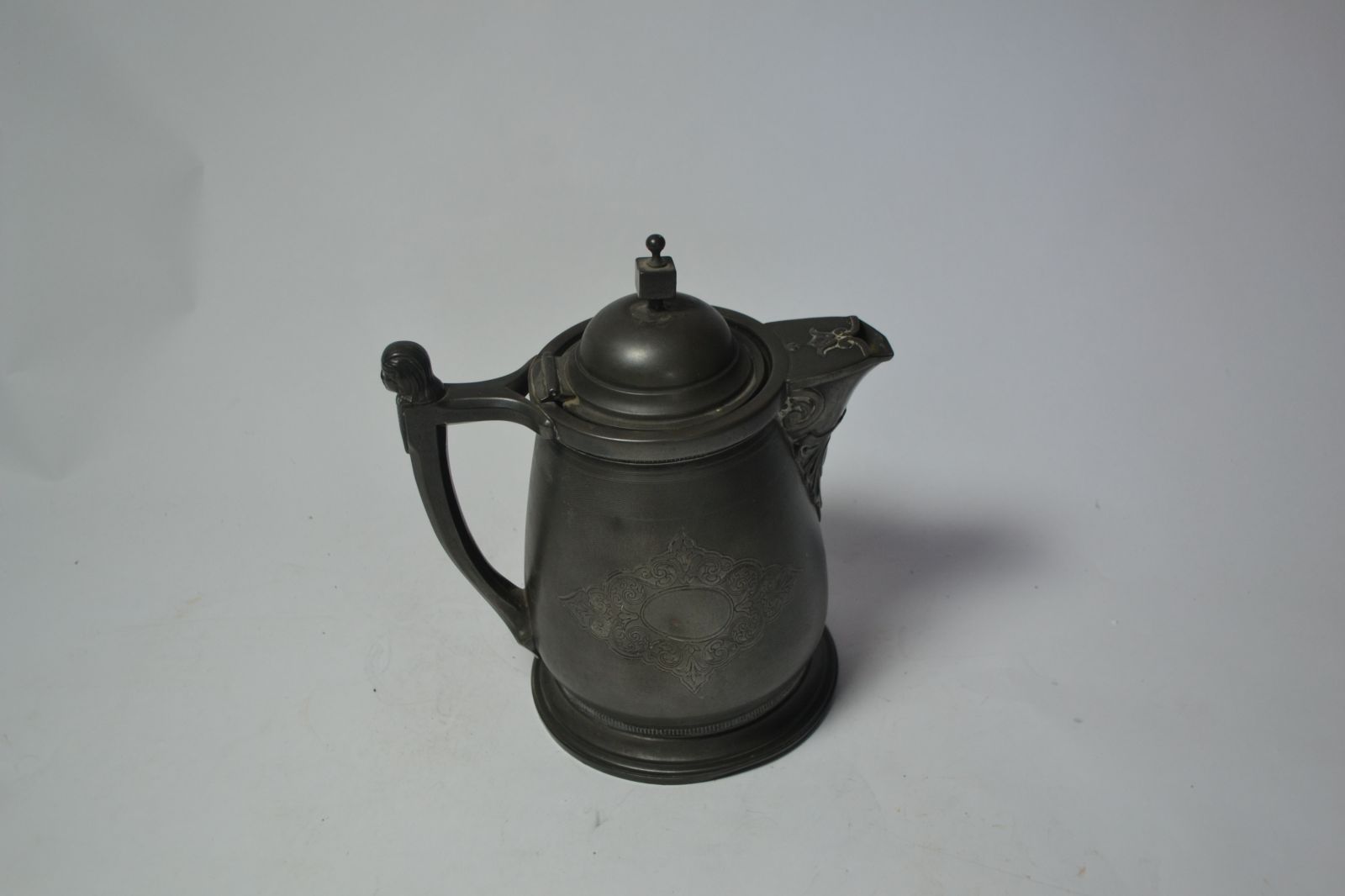 Bellied Pewter Jug