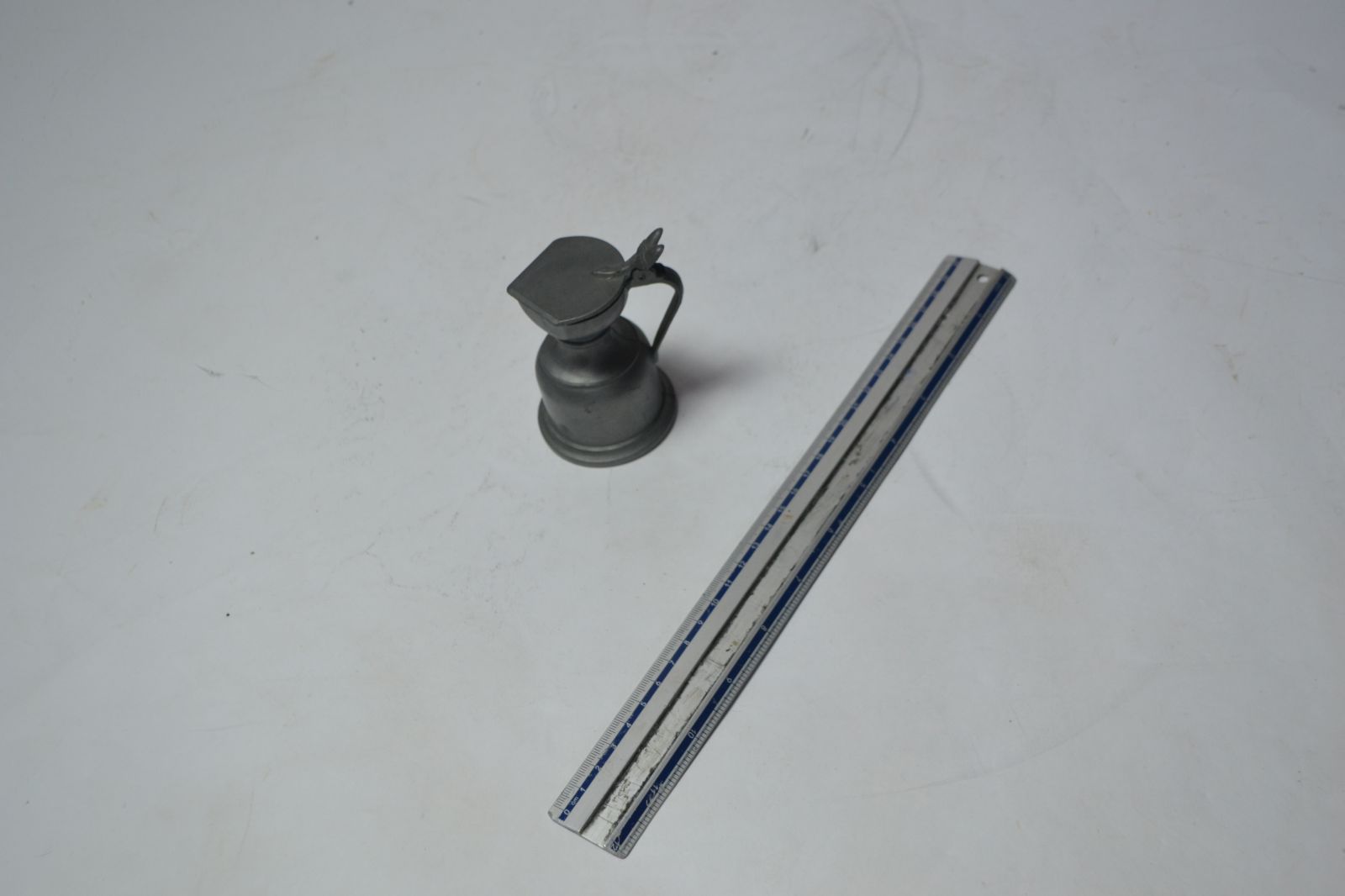 20th Century pewter Tappit Hen