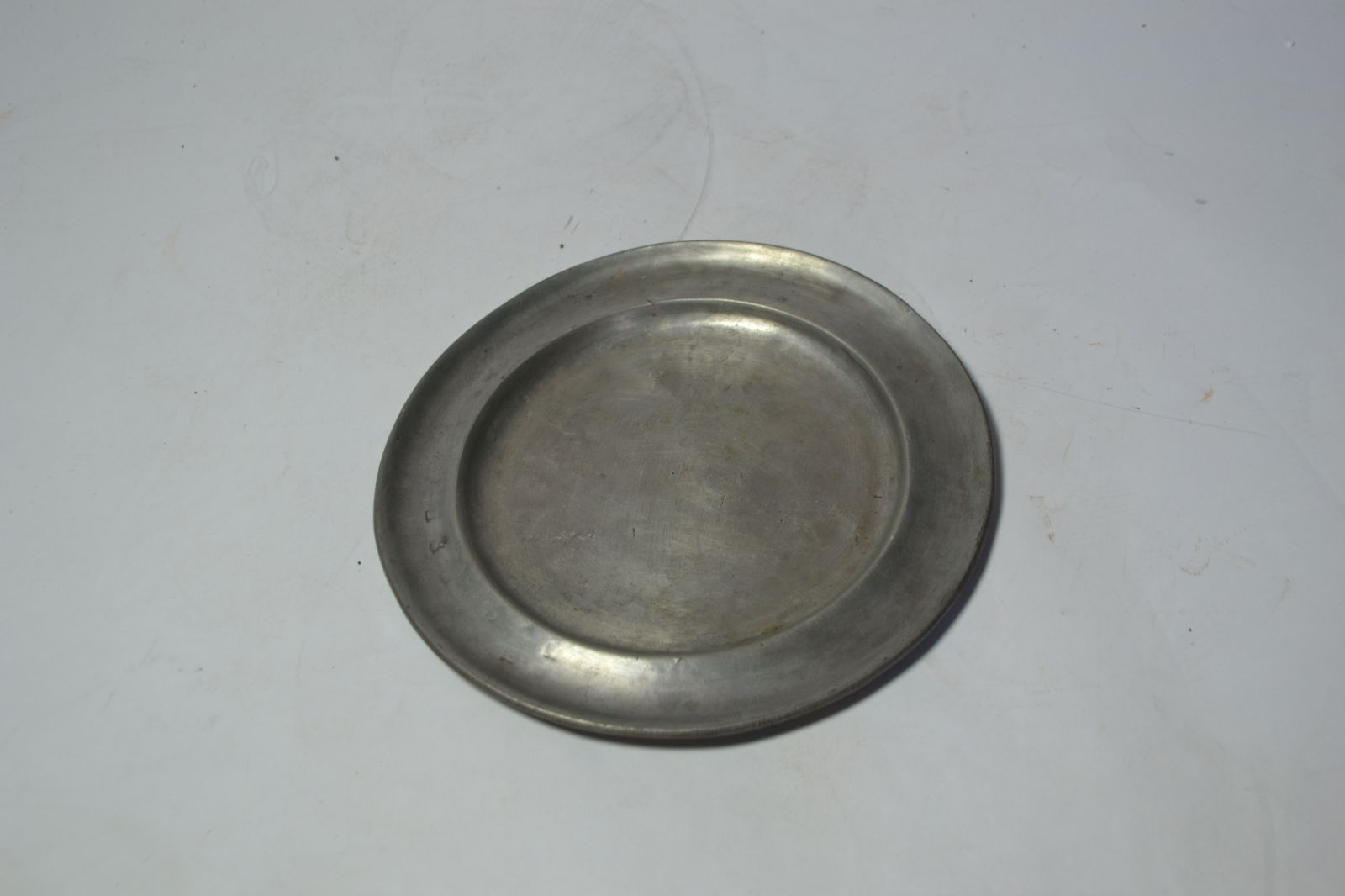 Plain Pewter Plate 