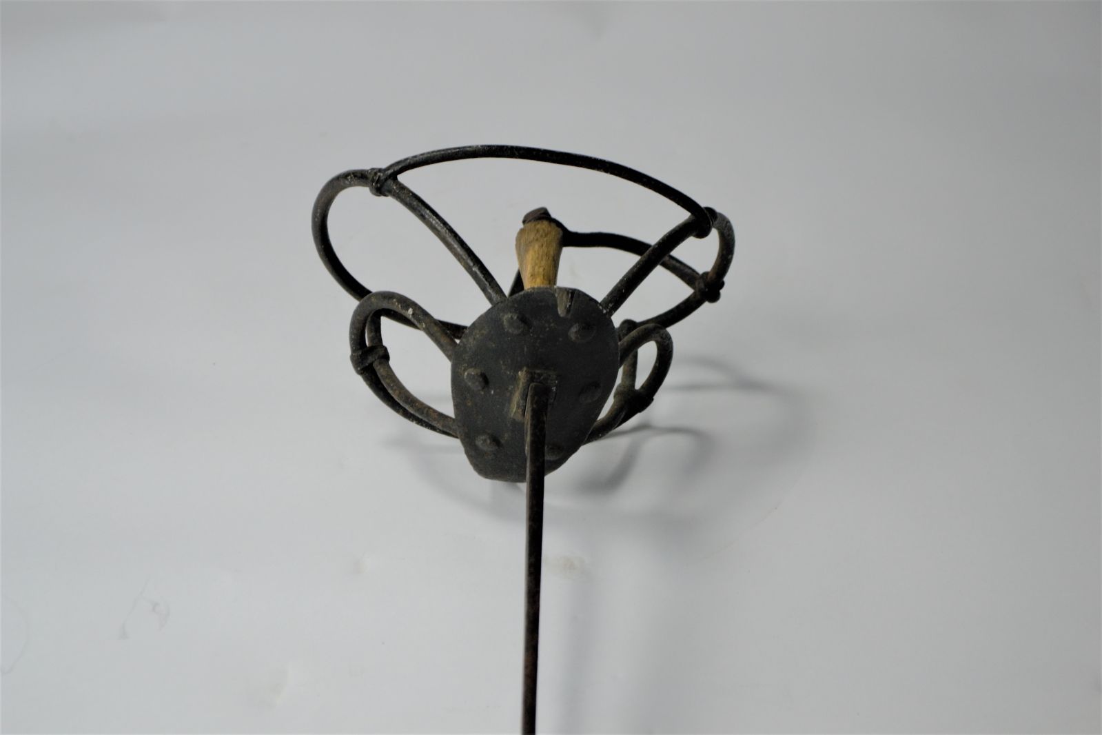 Explore our selection of 19th-century Germanic wrought iron practice swords. Own a piece of history in reasonable condition. Shop now!