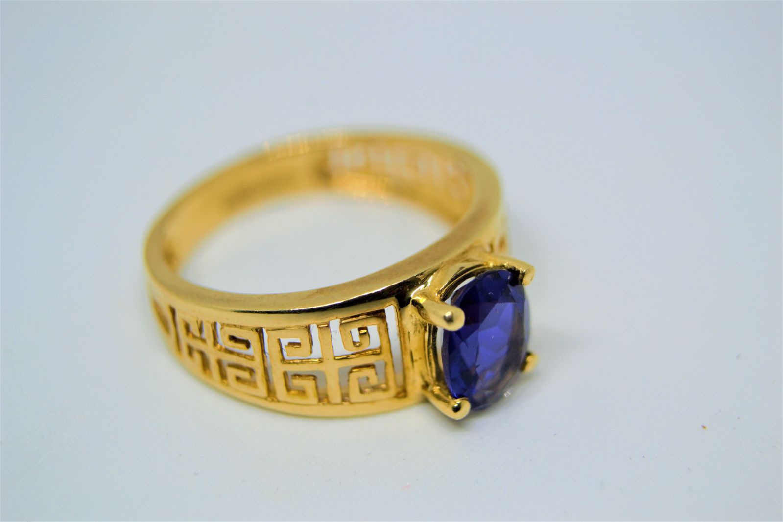 Flower decorated door knocker