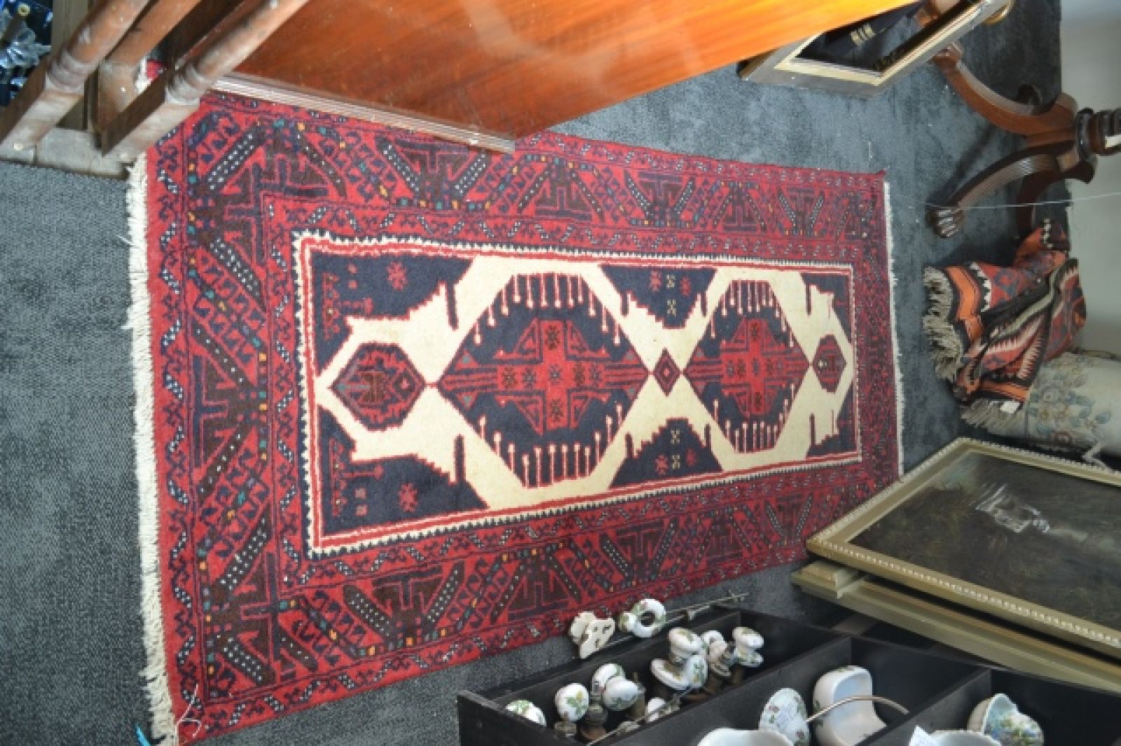 Explore our authentic Afghan carpets, perfect for adding a touch of elegance to your home. Sized at 185cm x 90cm, they're ideal for any space. Shop now!